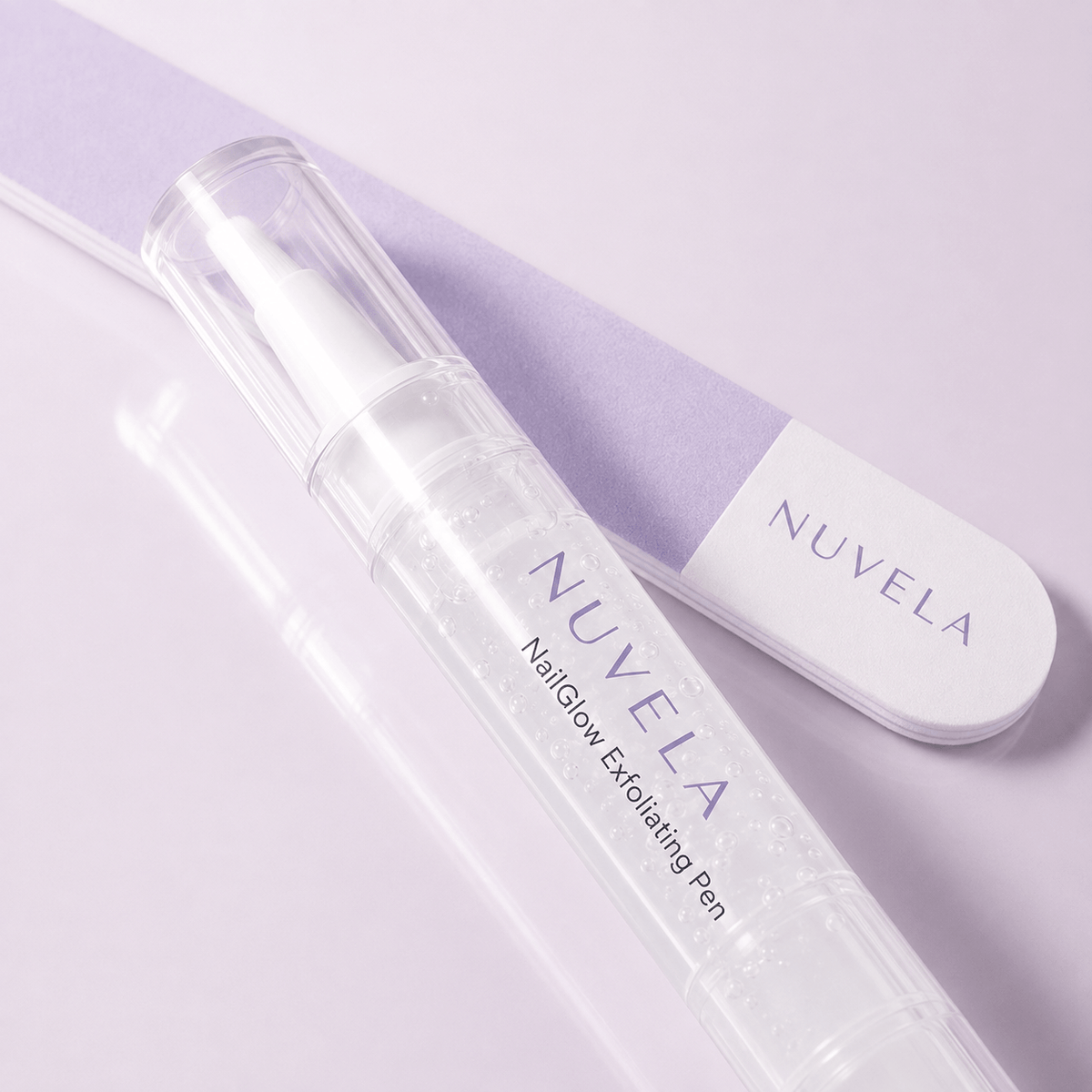 Nuvela NailGlow™ Glossy Booster Duo