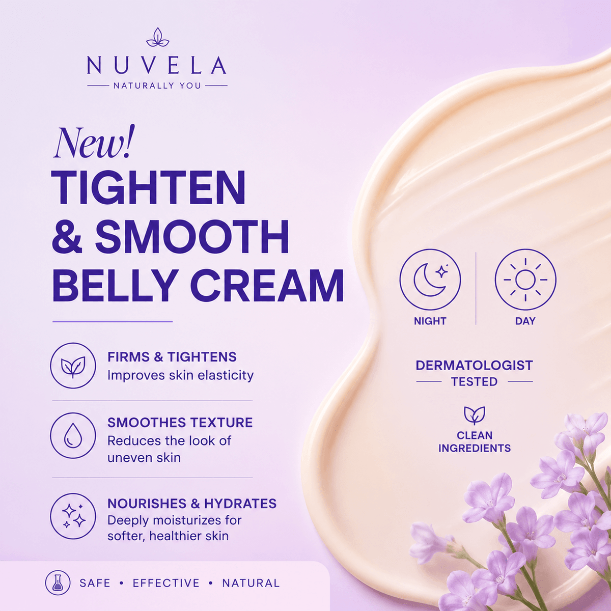 Nuvela Tighten & Smooth Belly Cream