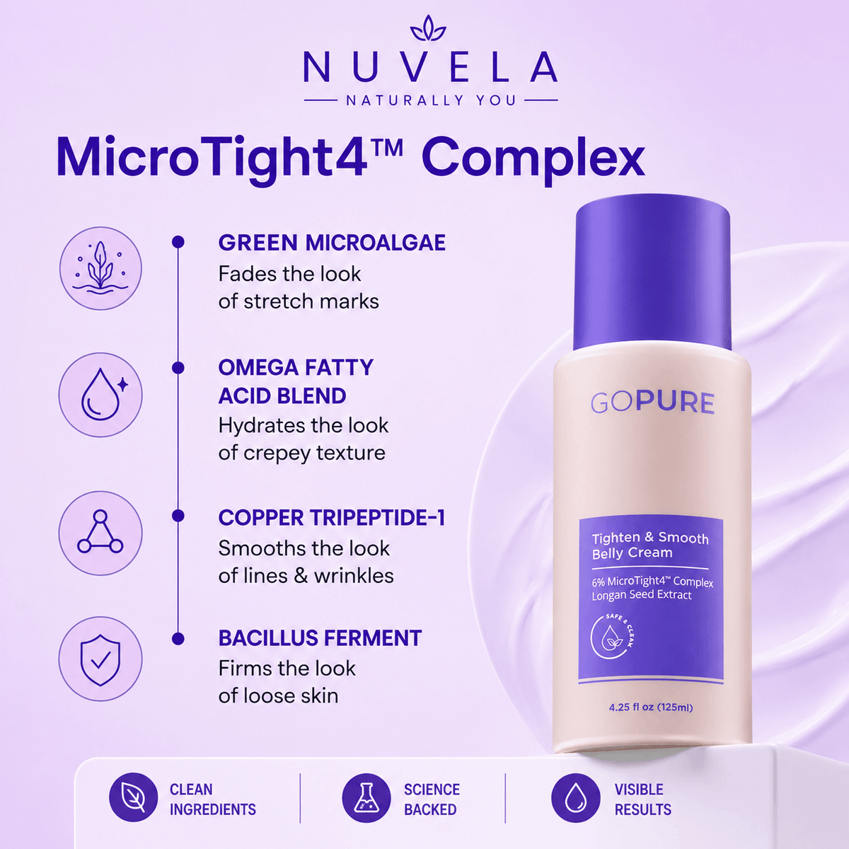 Nuvela Tighten & Smooth Belly Cream