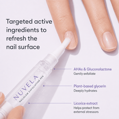 Nuvela NailGlow™ Glossy Booster Duo