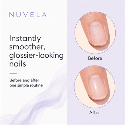 Nuvela NailGlow™ Glossy Booster Duo